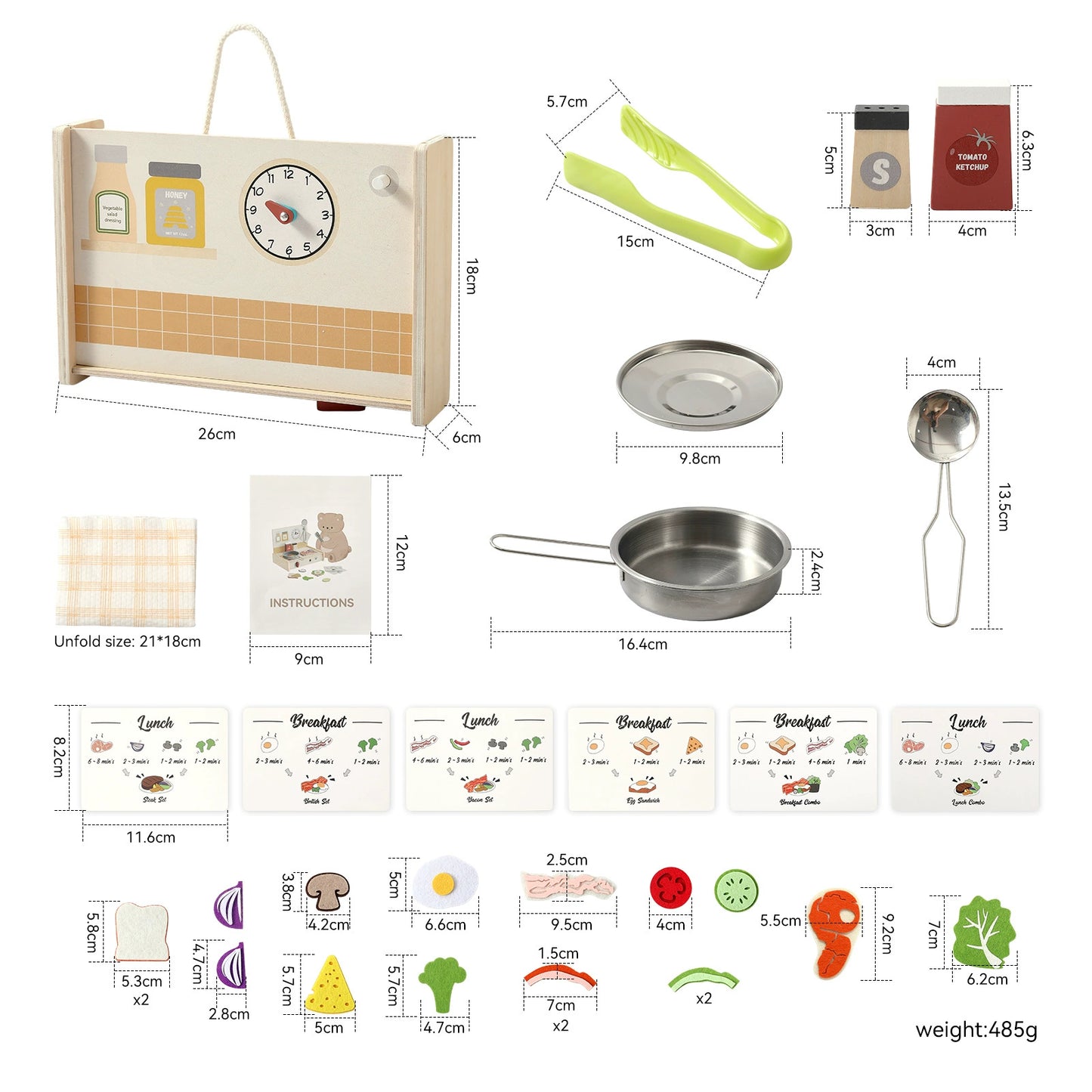 Minio Little Chef Küche – Kreatives Rollenspiel Playbox