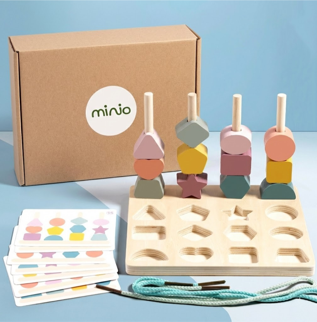 Minio „Little Architect“ – Formen & Denken Playbox