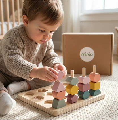 Minio „Little Architect“ – Formen & Denken Playbox
