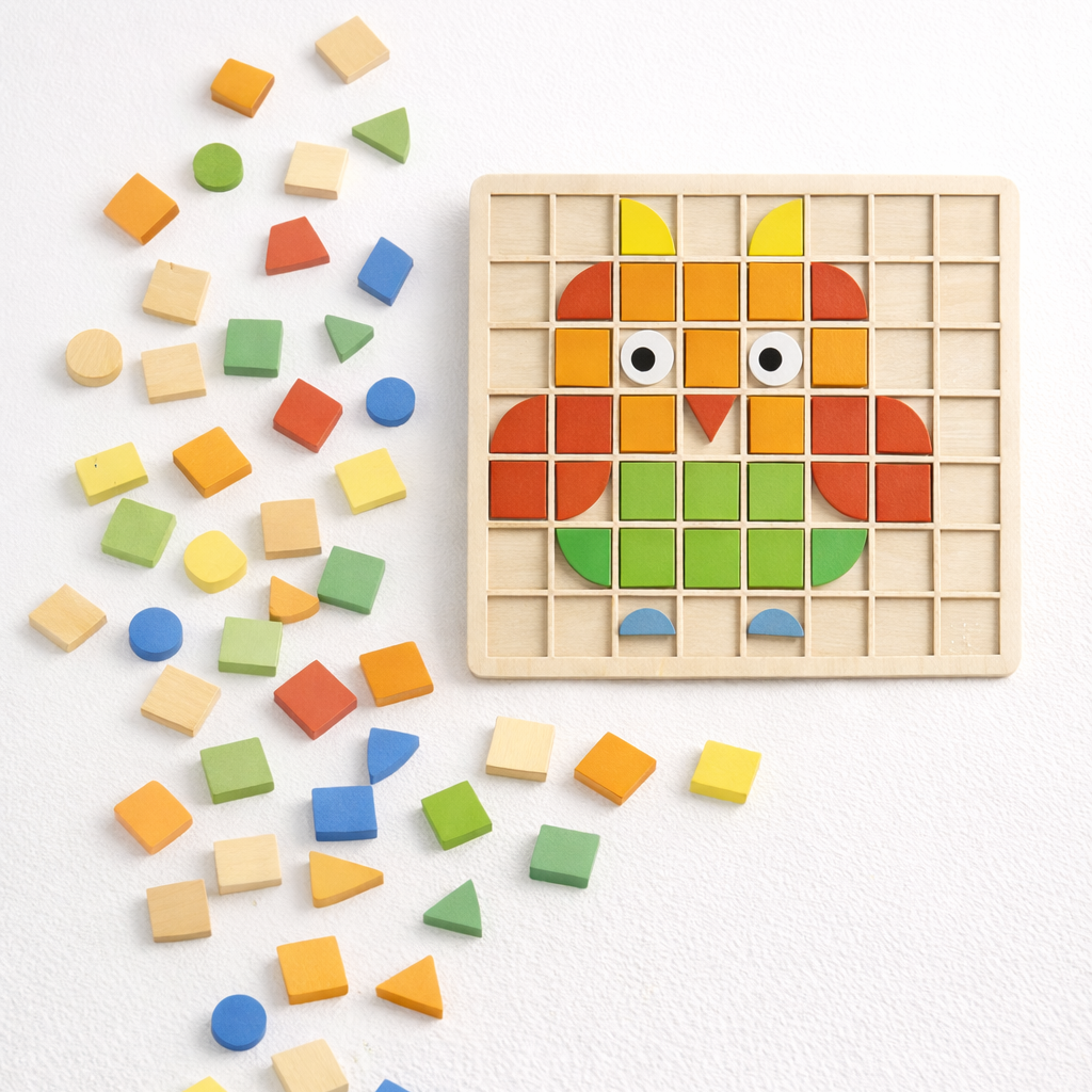 Minio Mosaik-Puzzle – Kreatives Muster- & Logikspiel Playbox