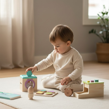 Minio „Little Solver“ – Montessori Logikspiel Playbox