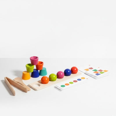 Minio ''Balls & Cups'' – Logik- & Sortierspiel Playbox
