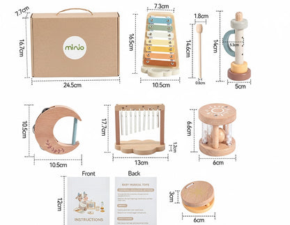 Minio ''Little Maestro'' – Montessori Musikspielzeug 