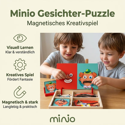 Minio Gesichter-Puzzle