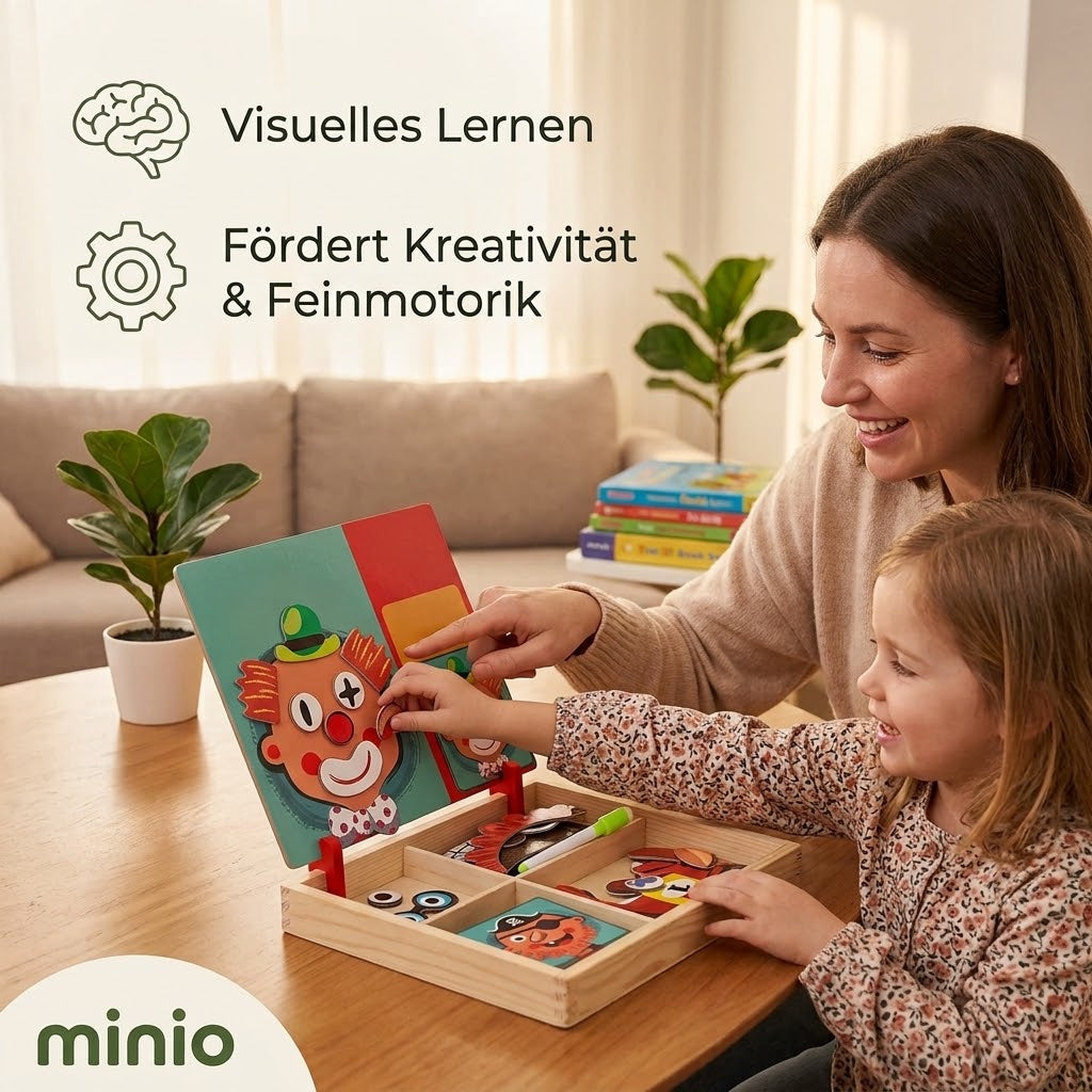 Minio Gesichter-Puzzle