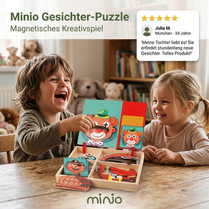 Minio Gesichter-Puzzle